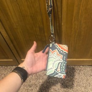 Vera Bradley Coin Purse and Lanyard
